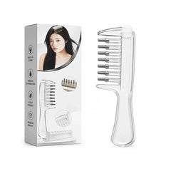 Crystal Serum Comb Applicator Massage Hair Comb for Scalp Massage