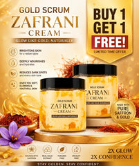 Zafrani Glow Gold Scrum Cream – 100% Organic Buy 1 Get 1 Free